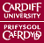 [Cardiff University / Prifysgol Caerdydd logo]