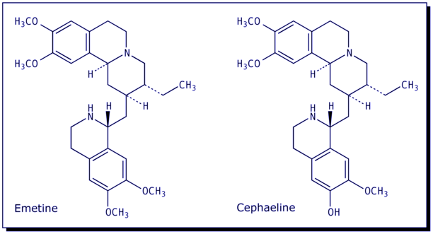 [Emetine, Cephaeline]