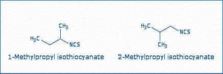 [1-Methylpropyl isothiocyanate; 2-Methylpropyl isothiocyanate]